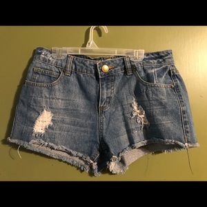 Blu Pepper Jean Shorts
